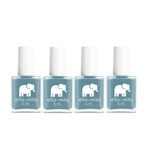 4 Pack ella+mila Nail Polish ELITE Collection WINDOW SEAT